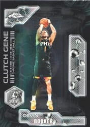 2025-26 Topps Chrome Clutch Gene Devin Booker #CG-11 card
