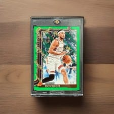 Devin Booker 2025 Topps Holiday #H124 Green Glitter