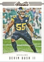 2019 Panini Chronicles Studio Devin Bush II #S10 card