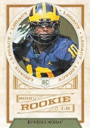 2019 Panini Legacy Base Set Devin Bush II #158 card