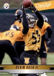 2019 Panini Prestige Base Set Devin Bush II #205 card