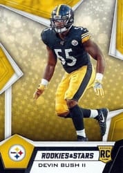 2019 Panini Rookies & Stars Base Set Devin Bush II #190 card