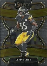 2019 Panini Select Base Set Devin Bush II #41 card