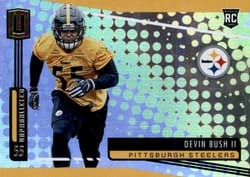 2019 Panini Unparalleled Base Set Devin Bush II #210 card