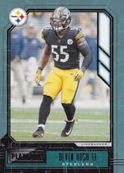 2020 Panini Playbook Base Set Devin Bush II #27 card