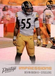 2020 Panini Prestige Impressions Devin Bush II #IM-DB card