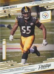2021 Panini Prestige Base Set Devin Bush II #169 card