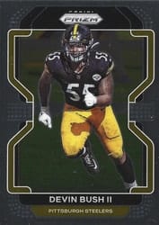 2021 Panini Prizm Base Set Devin Bush II #257 card
