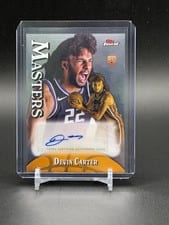 2024-25 Finest Masters Autographs Devin Carter #MA-DC card