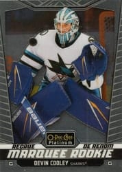 2024-25 O-Pee-Chee Platinum Base Set Devin Cooley #249 card