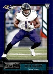 2020 Panini Playbook Base Set Devin Duvernay #132 card