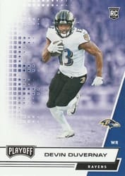 2020 Panini Playoff Base Set Devin Duvernay #233 card