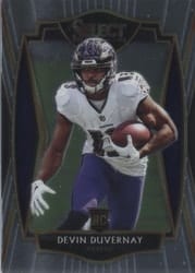 2020 Panini Select Base Set Devin Duvernay #177 card