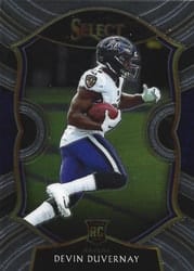 2020 Panini Select Base Set Devin Duvernay #77 card