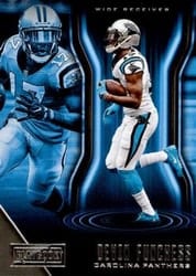 2018 Panini Playbook Base Set Devin Funchess #82 card