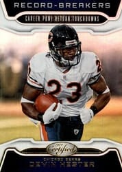 2019 Panini Certified Record Breakers Devin Hester #RB-DE card