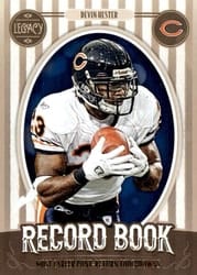 2019 Panini Legacy Record Book Devin Hester #RB-DH card