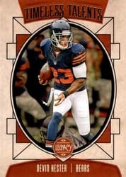 2020 Panini Legacy Timeless Talents Devin Hester #TT-DH card