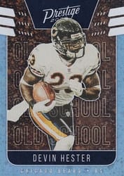 2020 Panini Prestige Old School Devin Hester #OS-DH card