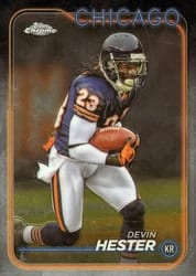 2024 Topps Chrome Base Set Devin Hester #17 card