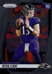 2024 Panini Prizm Base Set Devin Leary #327 card