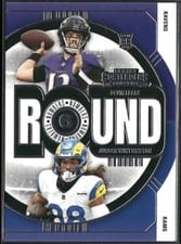 2024 Panini Contenders Round Numbers Devin Leary / Jordan Whittington #21 card