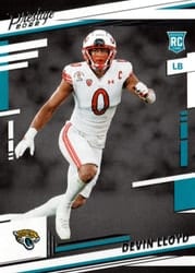 2022 Panini Prestige Base Set Devin Lloyd #341 card
