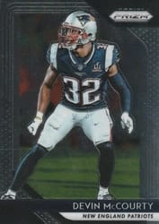 2018 Panini Prizm Base Set Devin McCourty #71 card
