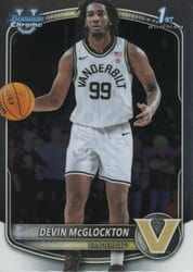 2025-26 Bowman Chrome Prospects Devin McGlockton #BCP-56 card