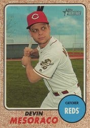 2017 Topps Heritage Base Set Devin Mesoraco #611 card
