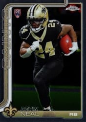 2025 Topps Chrome Base Set Devin Neal #391 card