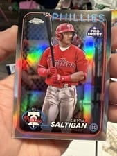 2024 Topps Pro Debut Chrome Devin Saltiban #PDC-179 card