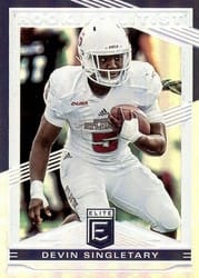 2019 Donruss Elite Rookie Elitist Devin Singletary #RE-14 card