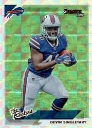 2019 Donruss The Rookies Devin Singletary #TR-28 card