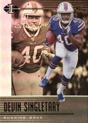 2019 Panini Illusions Base Set Devin Singletary #62 card