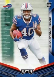 2019 Panini Playoff Base Set Devin Singletary #237 card