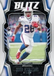 2020 Panini Playbook Blitz Devin Singletary #BLITZ-2 card