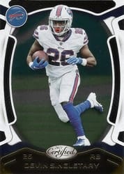 2021 Panini Certified Base Set Devin Singletary #3 card