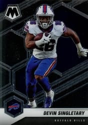2021 Panini Mosaic Base Set Devin Singletary #30 card