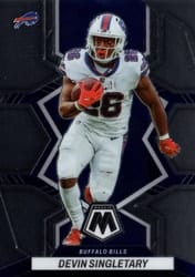 2022 Panini Mosaic Base Set Devin Singletary #24 card