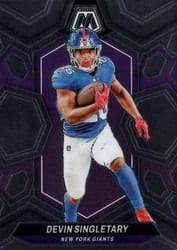 2024 Panini Mosaic Base Set Devin Singletary #163 card