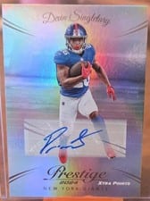2024 Panini Prestige Xtra Points Signatures Premium Devin Singletary #221 card