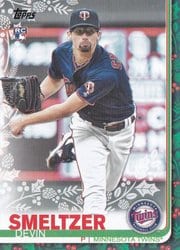 2019 Topps Holiday Base Set Devin Smeltzer #HW183 card