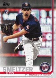 2019 Topps Update Base Set Devin Smeltzer #US130 card