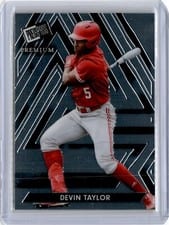 2024 Leaf Press Pass Premium Baseball Base Set Devin Taylor #16 card