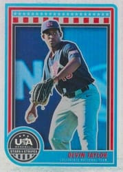 2025 Panini Stars & Stripes Base Set Devin Taylor #1 card