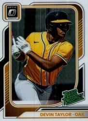 2026 Donruss Optic Devin Taylor #136 card