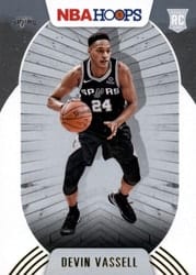 2020-21 Hoops Winter Base Set Devin Vassell #209 card