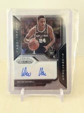 2020-21 Panini Prizm Sensational Signatures Devin Vassell #SS-DVS card