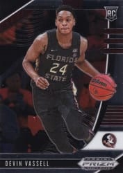 2020 Panini Prizm Draft Picks Base Set Devin Vassell #16 card